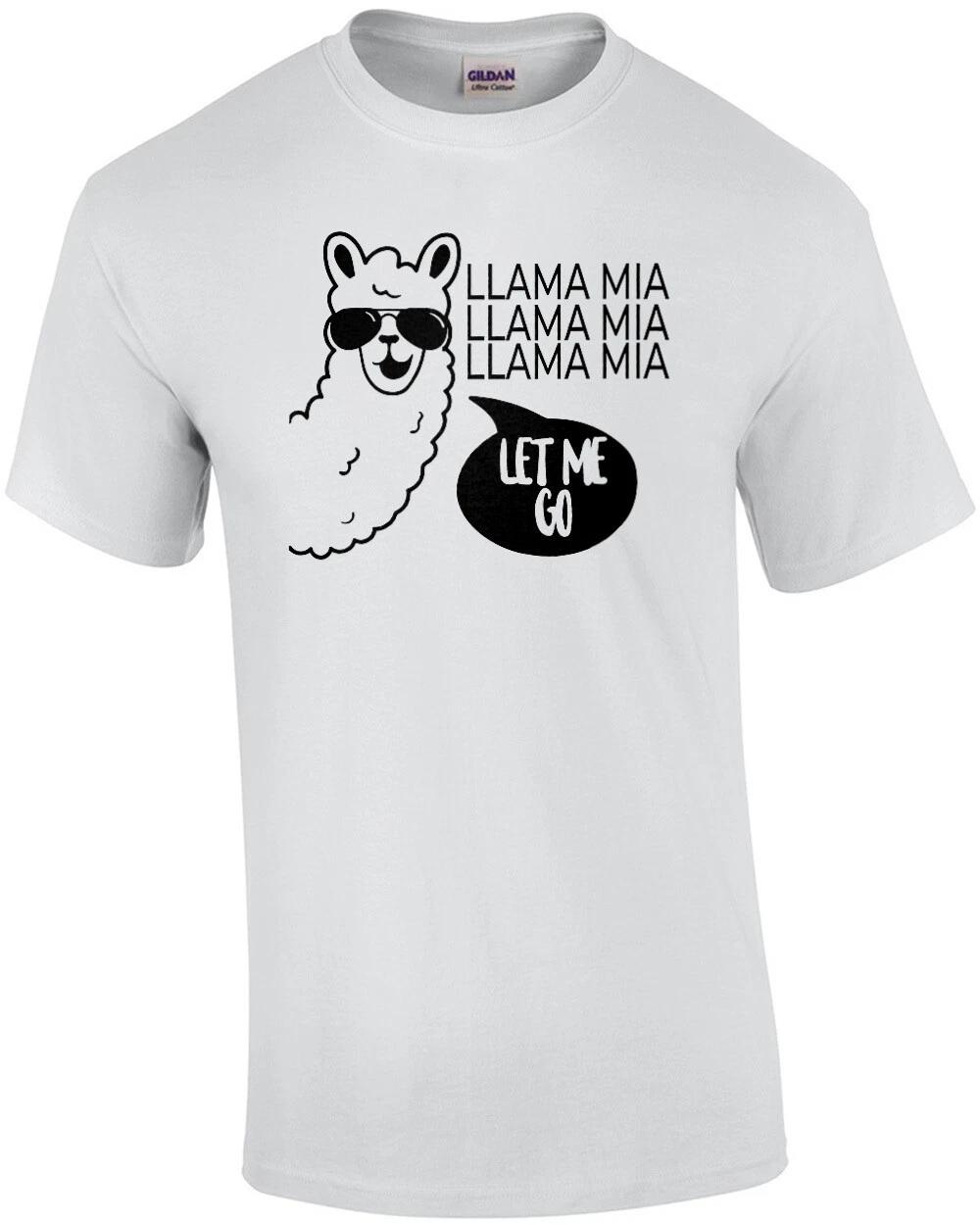 Llama Mia Llama Mia Llama Mia Let me go - funny queen bohemian rhapsody paro... XL