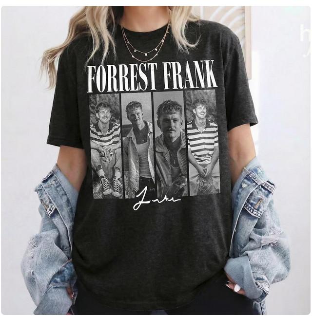 Forrest Frank Shirt Christian Music Singer Vintage Tour Fan Tee Unisex T-Shirt