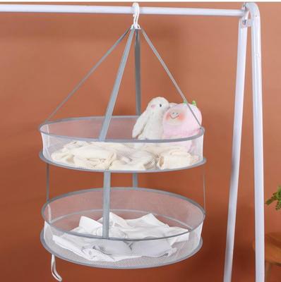 Multi-functional Drying Rack: Basket, Net Bag, Sock Dryer & Sweater Holder