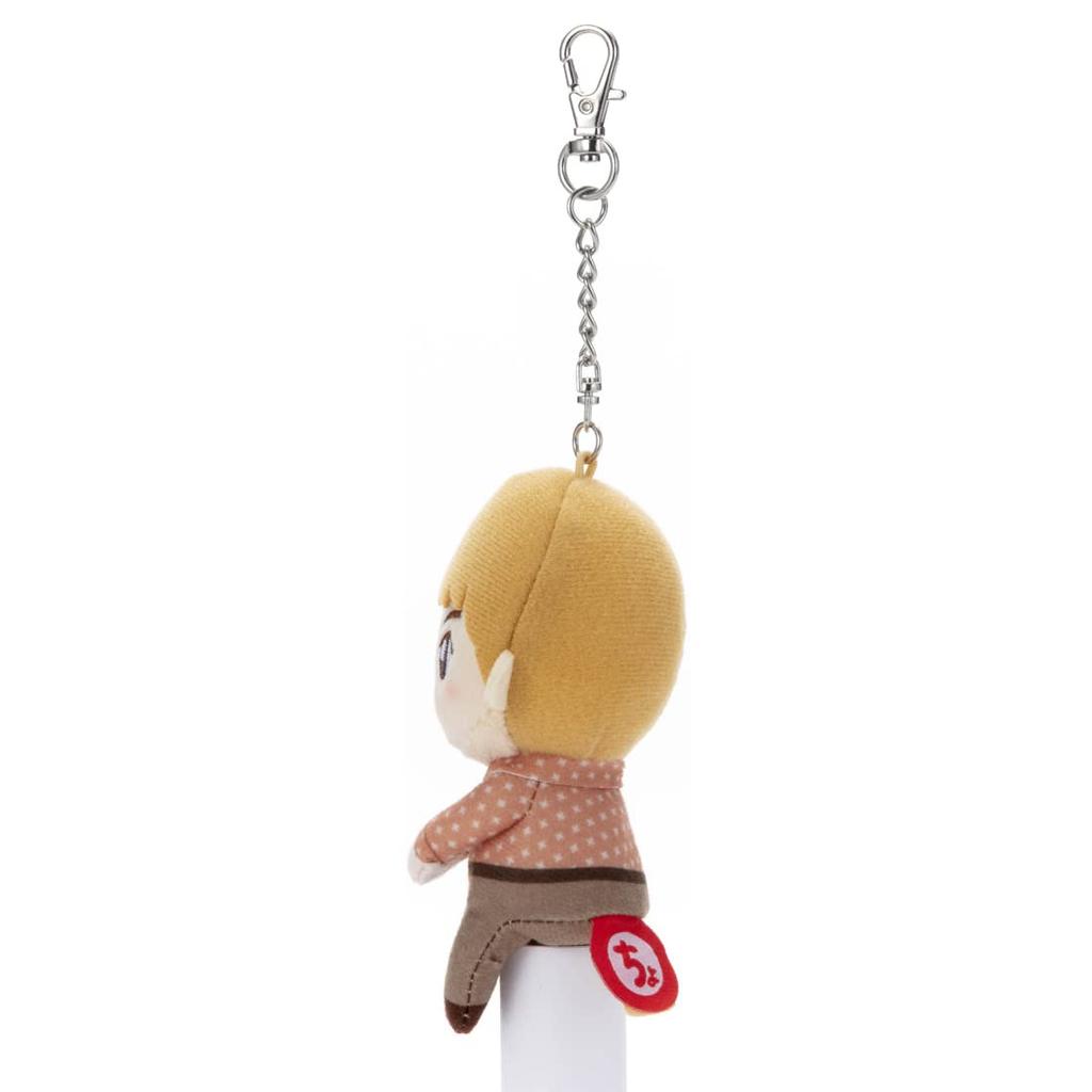 TinyTAN Dynamite Chokkorisan Plush Keychain Jin 10cm Ver. (approx. Tall)