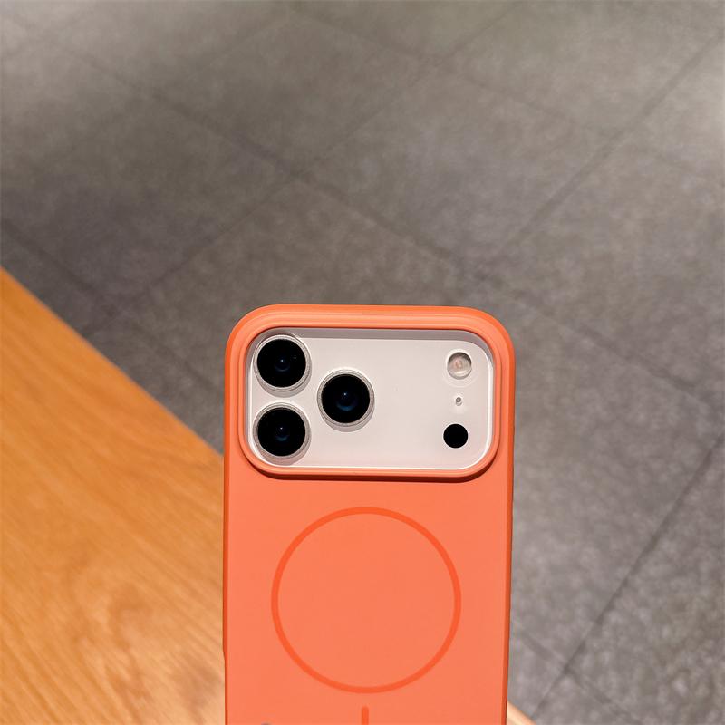 For Magsafe Magnetic Wireless Charge Phone Case for IPhone 17 Air 17 17 Pro 17 Pro Max Matte TPU+PC Shockproof Hard Cover