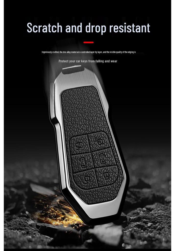 Xiaopeng X9 2024 Long-Range Key Case with Advanced Metal Shell Protection