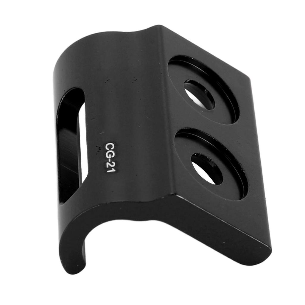 Bike Front Derailleur Hanger Aluminum Alloy Derailleur Mount Adapter Sturdy Stable Frame Gear Hook for Biking Accessories