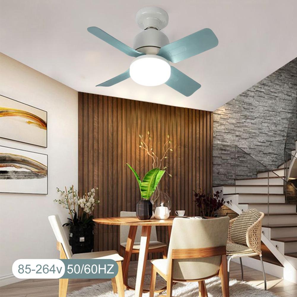 E27 Socket Ceiling Fan Light with Remote Control 14W LED Replacement Light Bulb/Ceiling Fan Dimmable Living Room Study Home Use