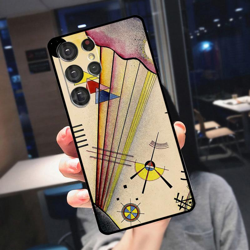 Wassily Kandinsky Abstract Cover For Samsung Galaxy S23 S24 S25 Ultra S21 S22 S20 S9 S10 Plus S21 FE S24 FE Phone Case
