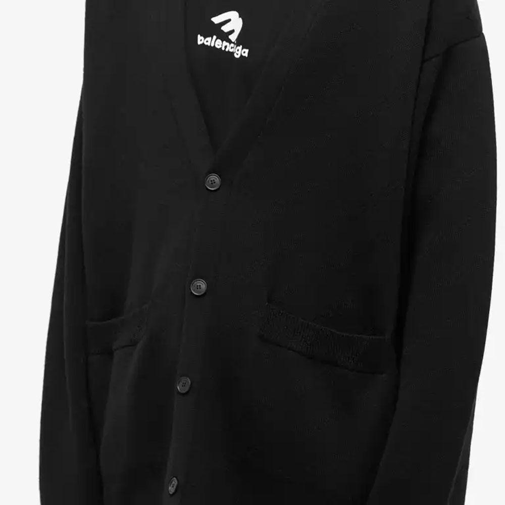 Balenciaga FW22 Sweater Men's Black 720058T16611000