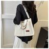 Women's Corduroy Tote Bag Large Capcity Handbags for Women Commuting Women's Bag Messenger Shoulder Bag Female Handbag