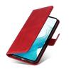 Samsung Galaxy A34 5G Leather Wallet Flip Case, Red