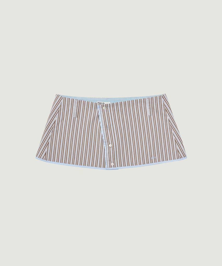 Grove Sena Layered Skirt (Brown)