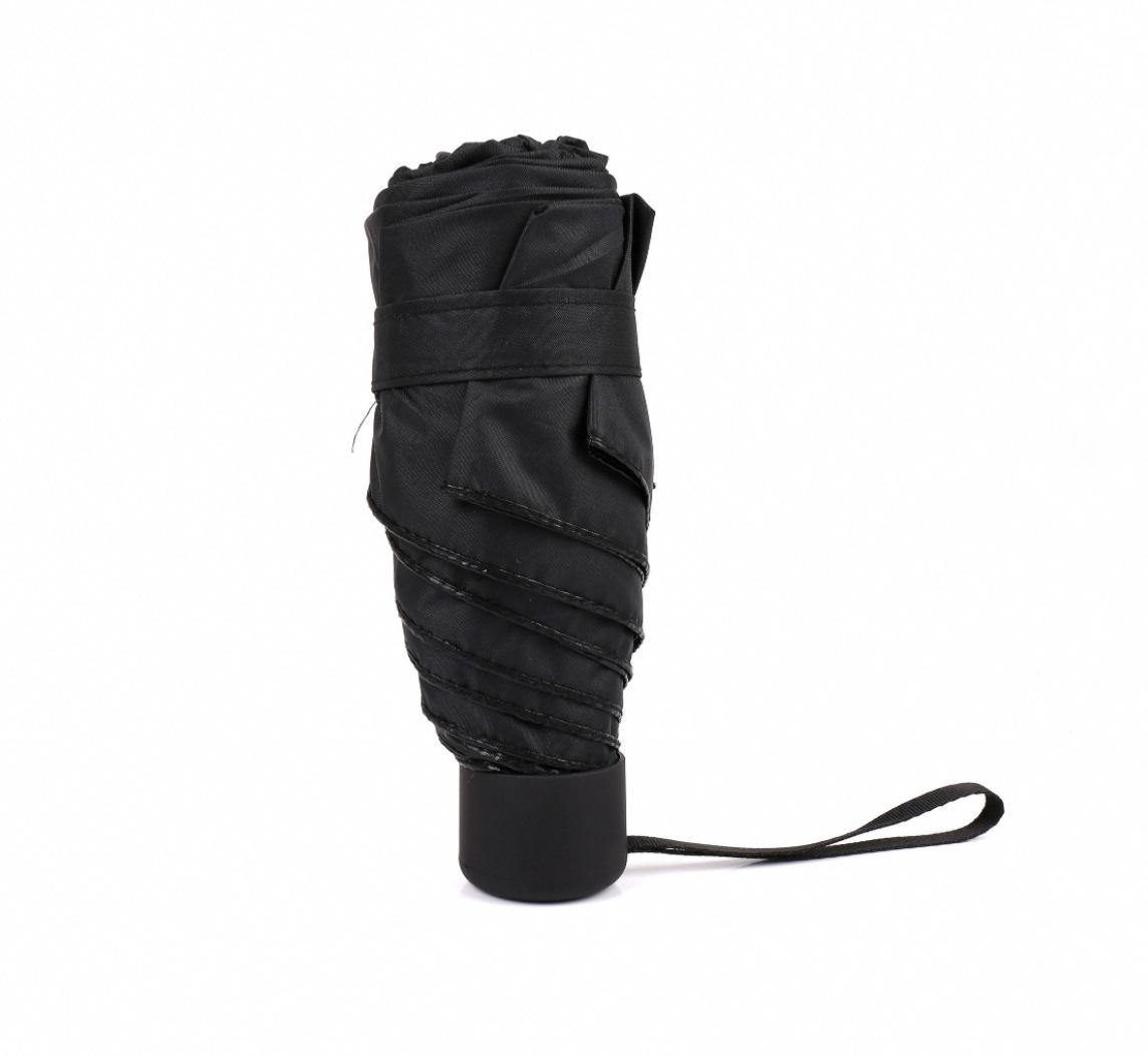 

Зонт-капсула, от дождя и солнца, женский зонт, пятискладной, небольшой и портативный, улучшенная защита от солнца и ультрафиолета.