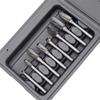 8x Double Cut Tungsten Carbide Burrs Rotary Burr Set 1/4" Shank Die Grinder Bit