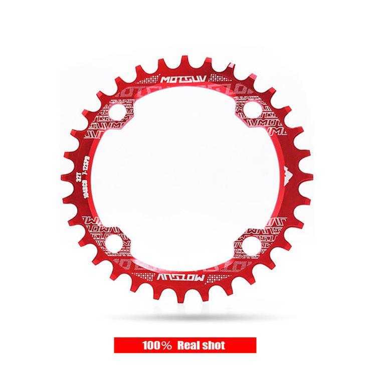 Mountain Bike 104BCD Positive and Negative Tooth Plate Plate Tooth Plate 32T 34T 36T 38T Elliptical Single Speed Sprocket Plate