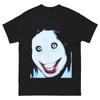 Футболка Jeff The Killer Creepypasta Жахи Мем Графіка Dark Internetcore Y2K Чоловіки Жінки Бавовняна Футболка Оверсайз З коротким рукавом Унісекс