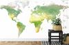 Photomural World Map Self-Adhesive Mural 208x146