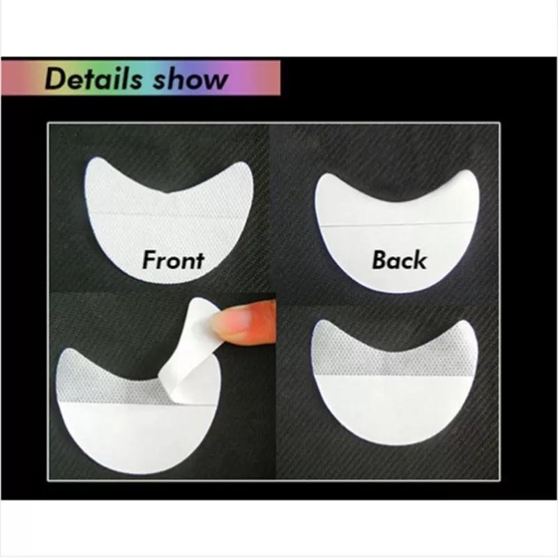 20pcs Eye Makeup Stencils Disposable Eyeshadow Stencils Stickers Eyeliner Shield Grafted Eyelashes Removal Patches Sticker