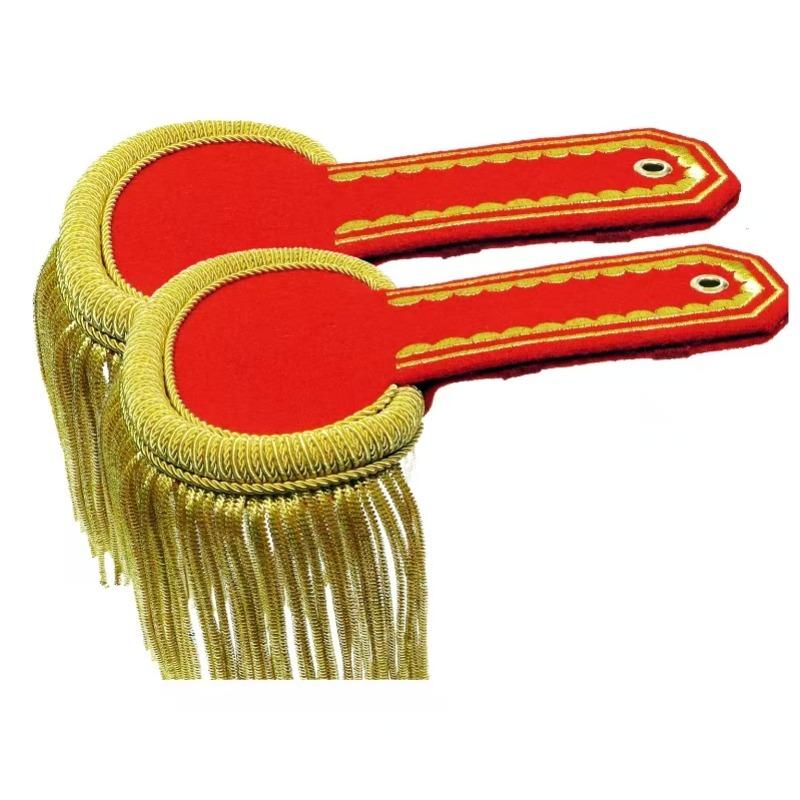 

Проволока медная проволока большое платье маршальская форма эполет королевское платье медная проволока кисточка суй эполет задняя металлическая клипса