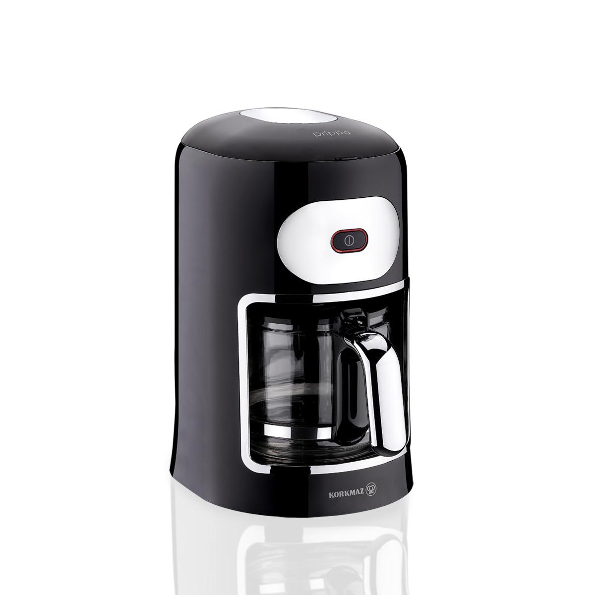 

Korkmaz Drippa Single Touch Black Filter Coffee Machine A864