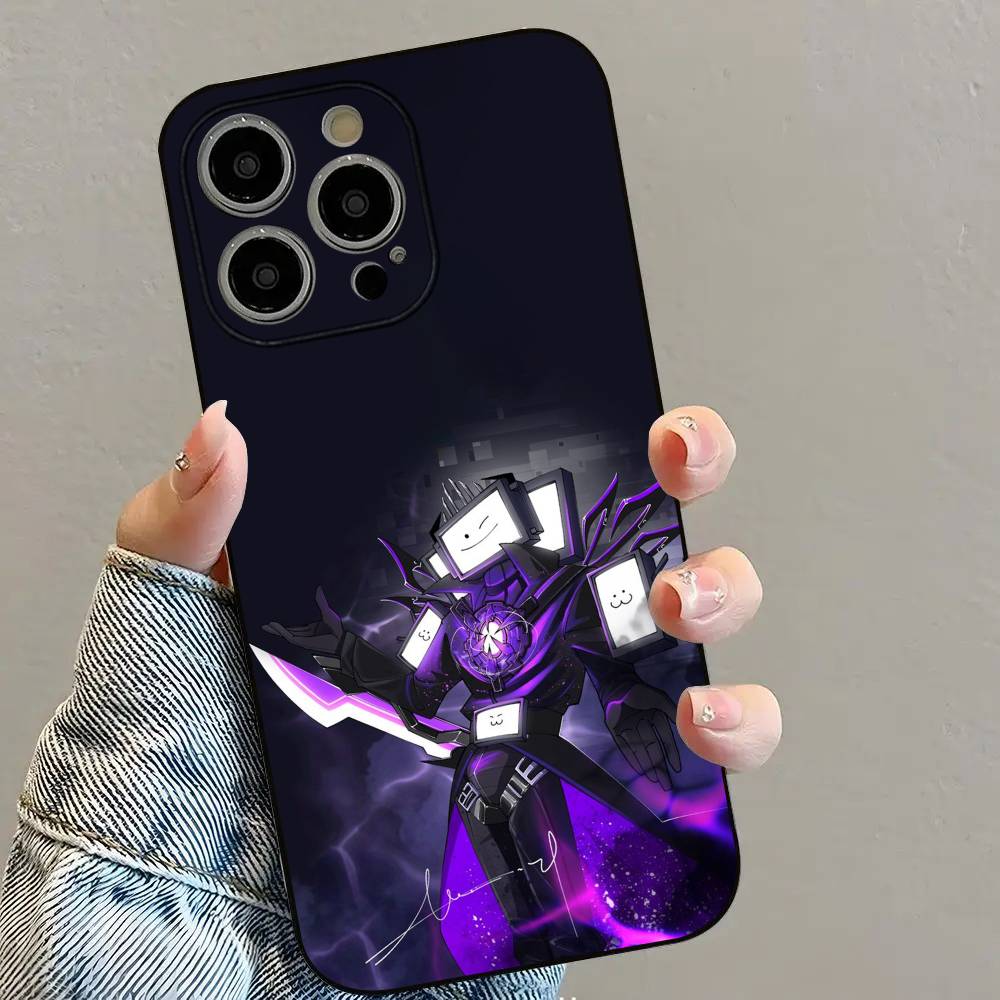 Skibidi T-Toilet ANIME Phone Case For iPhone 16 15 14 13 12 11 PRO MAX PLUS Mini TPU Soft To Skin-friendly Case