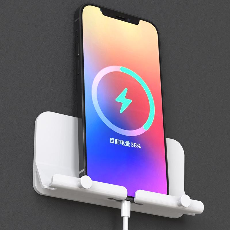 Wall-Mount Phone Holder and Charging Station