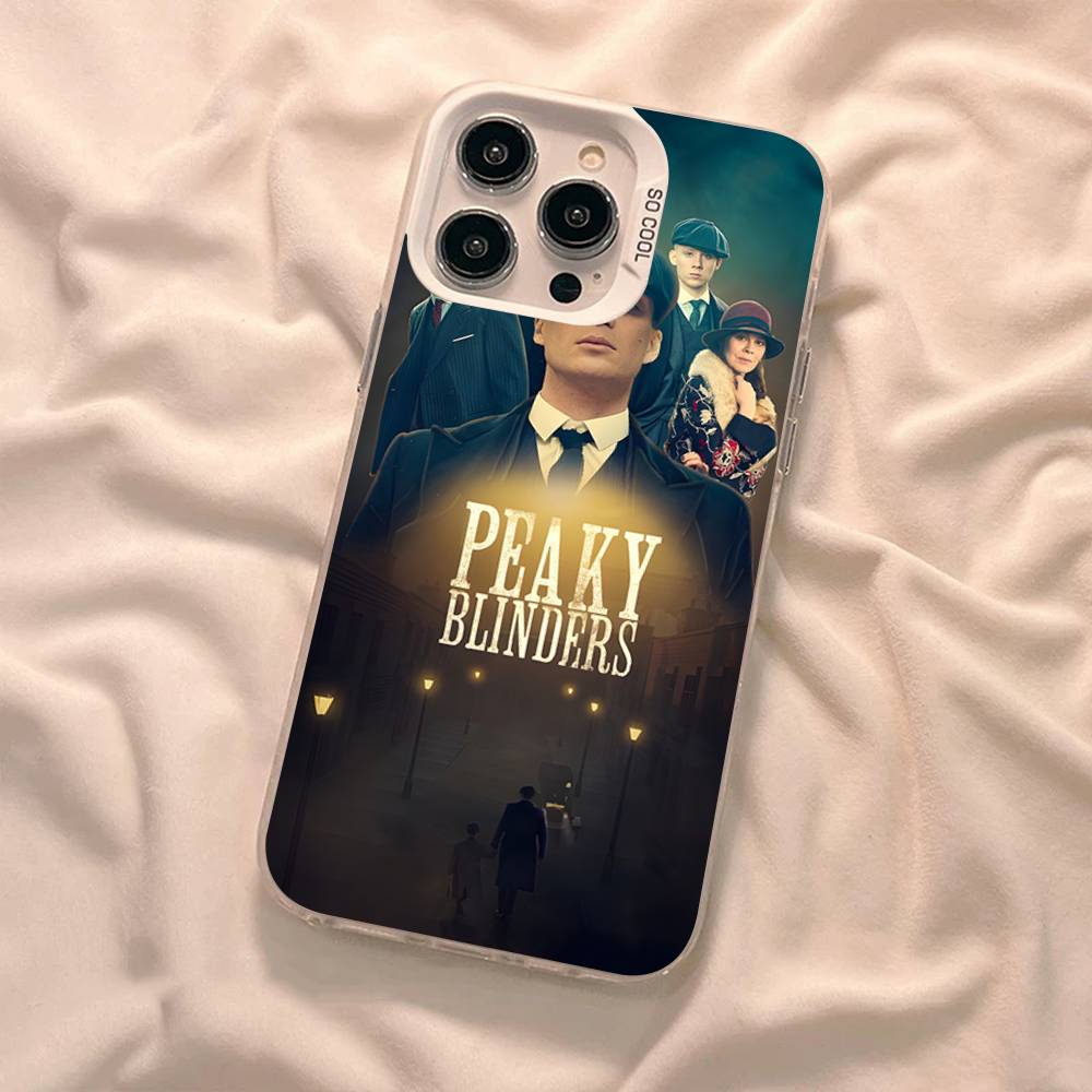 Θήκη Κινητού Ταινίας P-Peaky-S B-Blinders Για IPhone 17 16 Plus Pro Max 15 14 13 12 11 Ματ Πολύχρωμα Καλύμματα