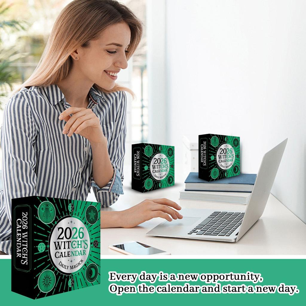 2026 Witch Calendar: Daily Calendar
