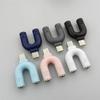 USB C To Double 3.5mm Splitter Adapter Compatible for Type C Phone Devices Enables Two Way Audios Sharing For Movie Night