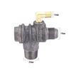Male Thread 3-Way Air Compressor Cast Iron Piston Type 20*19*10mm 3-Port