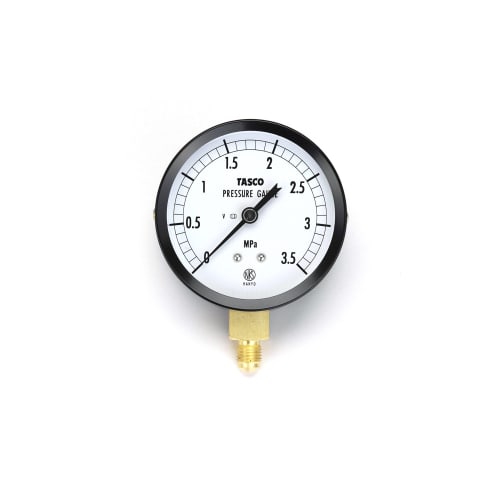 Ichinen TASCO TA141GA-235 75 Flare Type Pressure Gauge (3.5 MPa)