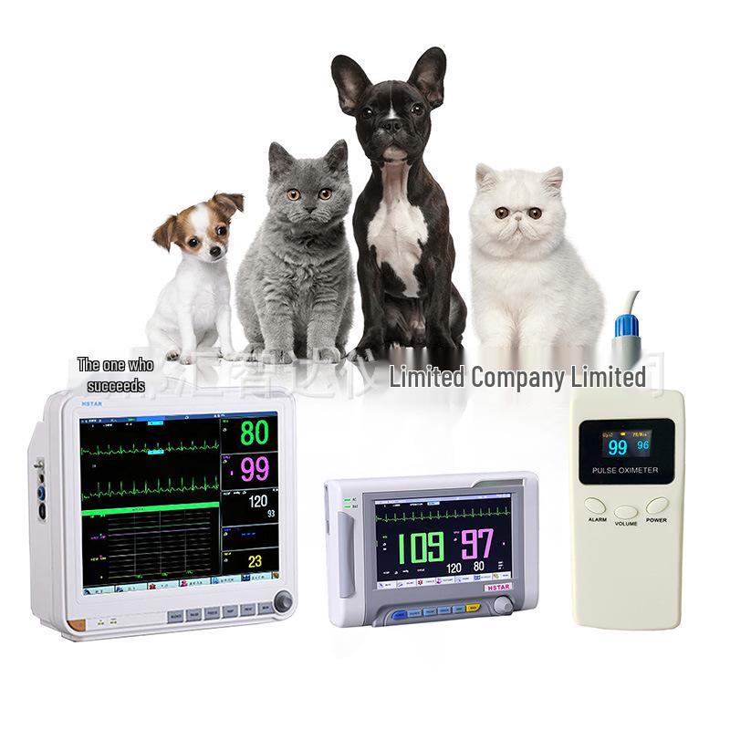 60cm Veterinary Pet Blood Pressure Monitor with TPU Nylon Non-Bladder Cuff