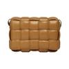 Bottega Veneta Padded Intreccio Cassette Crossbody Bag Caramel 591970VCQR19850
