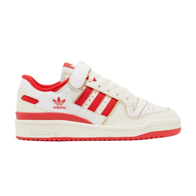 

adidas Forum 84 Low Off White Vivid Red Women Sneakers Cloud-White GX4518
