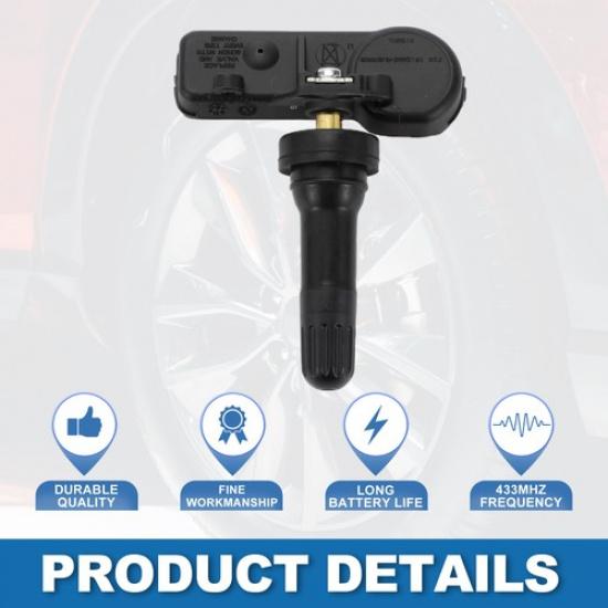 No.56029465AB Tire Pressure Sensor for Jeep Compass 2013-2017 1 Pc 315MHz