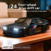 1:24 Scale Model Cars - Four-wheel drive RC high-speed vehicle, 2.4G remote control racing car, retro BMW E30 model toy car