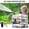1/2" 3/4'' Leakproof Brass IBC Tank Fittings IBC Tank Adapter IBC Tank Valves for S60X6 Water Tank Tap Thread Connector