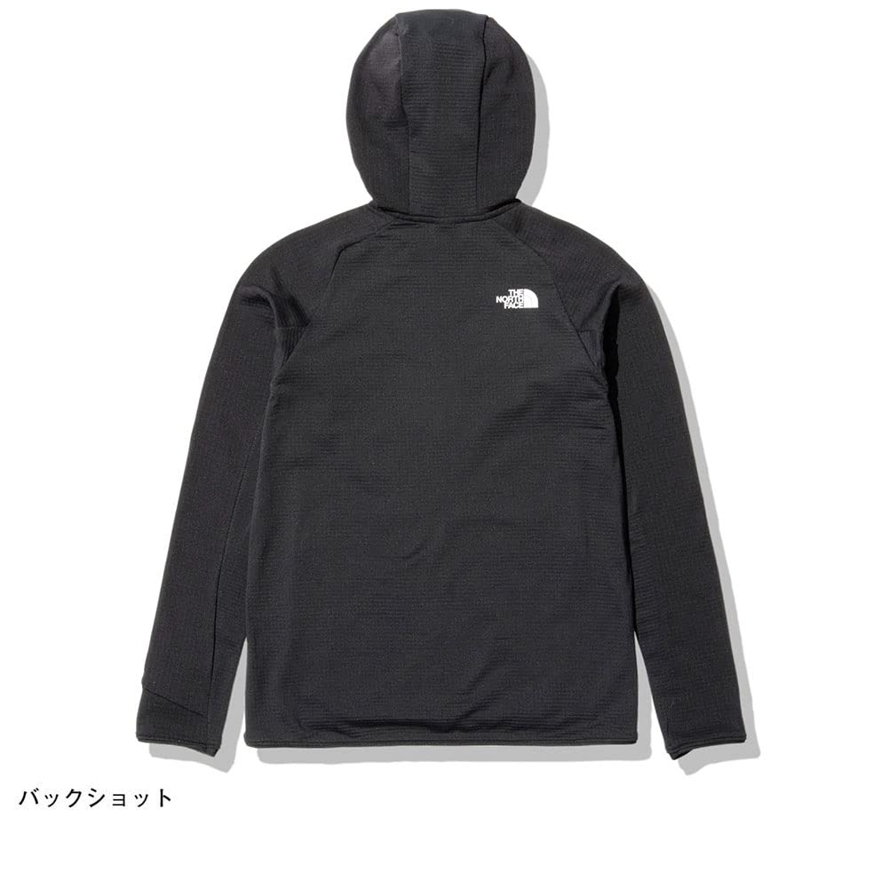 North Thermal Versagrid Hoodie NLW72278 Running Thermal Sweat Absorbent Quick Drying UV Care Black S [The Face] Women's