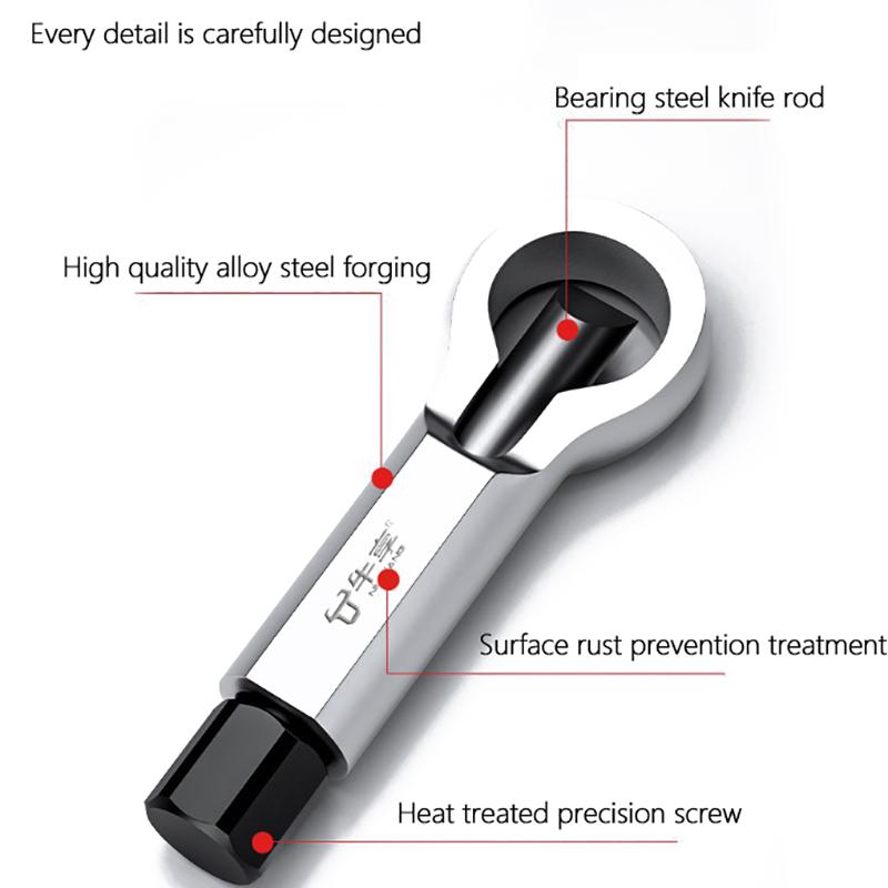 1Pcs Heavy Duty Alloy Steel Nut Splitter Set 9 To 27Mm Rusty Nut Cracker Remover Tools Kit For Manual Extraction