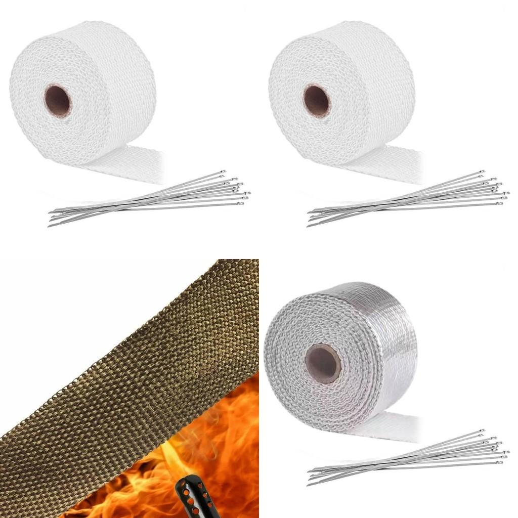 High-temperature Resistant Motorcycle Exhaust Pipe Heat Insulation Tape With Variety Of Colors