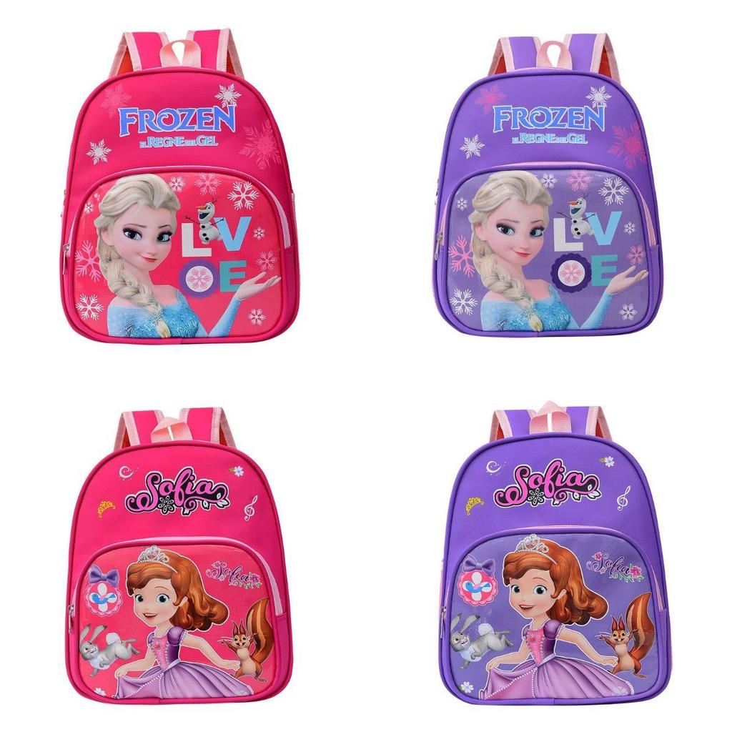 High Capacity Frozen Spiderman Iron Man Kid's Backpack For School And Travel