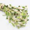 DIY Green Leaf Jute Rope Vine for Kindergarten Craft and Eco-Friendly Decor