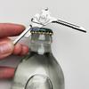 Portable Multi-Tool Keychain Stainless Steel 8-in-1 Survival Folding Tool Kit Multi-Function Design Folding Bottle Opener
