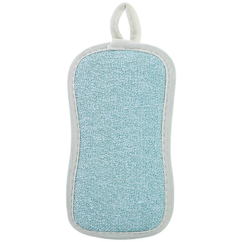 Double-Sided Magic Eraser & Scouring Pad for Non-Stick Pans - Dishcloth Decontamination Cleaning Brush