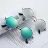 Retro European & American Round Polarized Sunglasses with Colorful Reflective Lenses for Men & Women - Model 8030