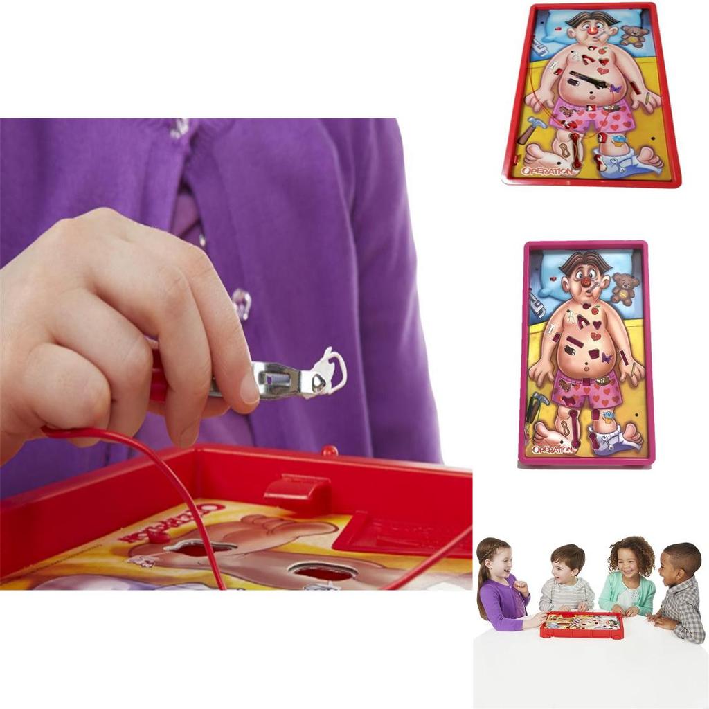 Engaging Plastic Operation Game With Santa Claus Theme Perfect For Christmas