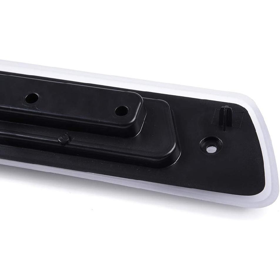 GRAND ORANGE LED 3rd Third Brake Light Compatible With 2009-2014 Ford F150 High Mount Rear Brake Stop Light Cargo Lamp Chrome Housing Clear Lens