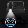 2Pcs Car Door Emblem Light LED Welcome Lamp Wireless Laser Projector For Mazda 2 3 4 5 6 7 8 9 323 626 Axela CX3 CX4 CX5 CX6 CX7 CX9 MX3 RX7 RX8