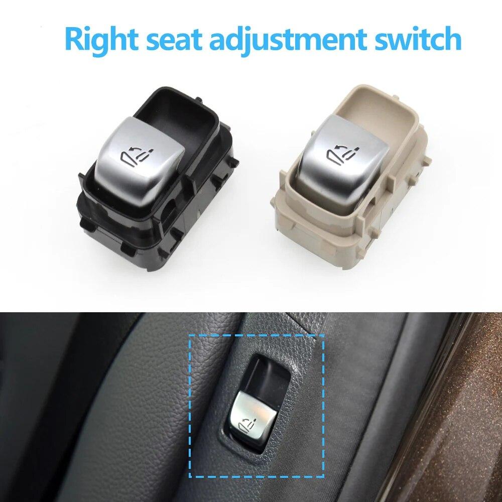 Black Beige Car Left Right Side Seat Asjustment Switch Button For Mercedes BENZ C GLC Class W205 W253 2015-2022 20590521139051