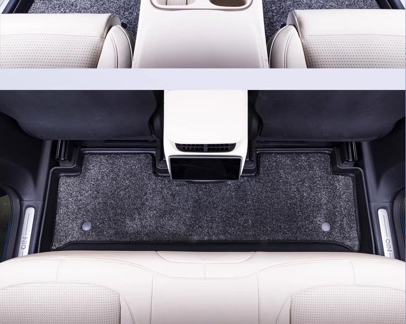 Dedicated Car Carbon Fiber Texture TPV Body Kits with 360 TPE Floor, Trunk, and Backrest Mats