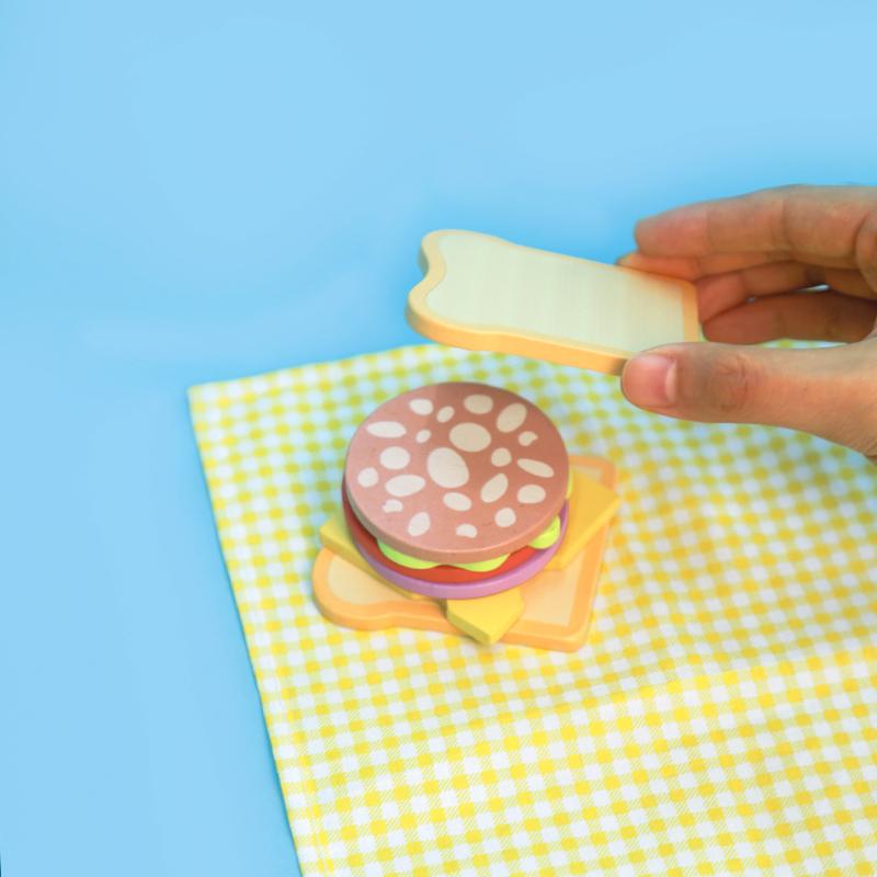 Play House Baby Wooden Simulation Magnetic Fruit Vegetable Cutting Kitchen Set Educational Pretend Playing Toys For Kids