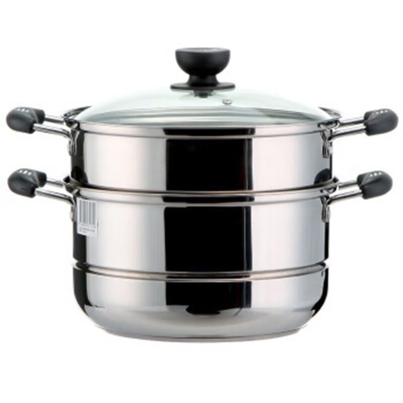 Supor 2-Layer 400 Series Stainless Steel Steamer