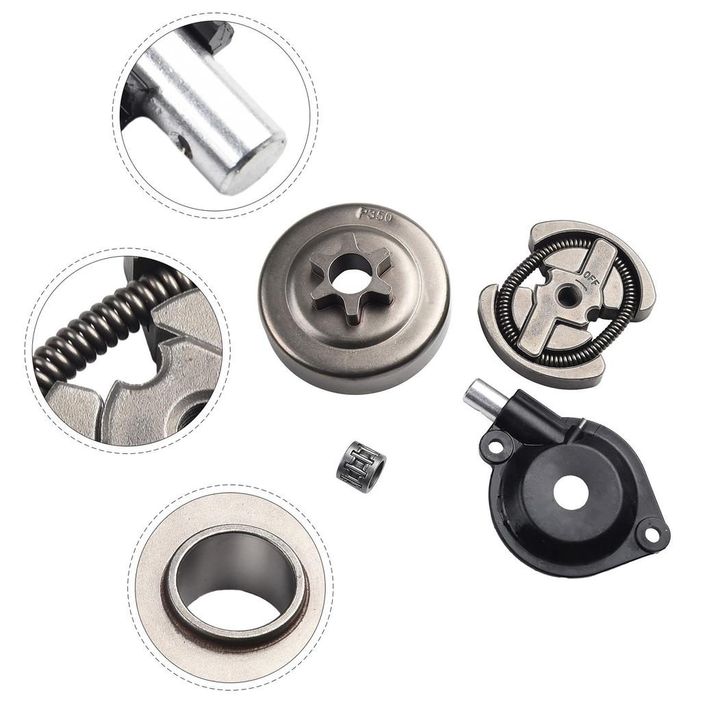 3/8in-6T Spur Clutch Drum Oil Pump For 120 Mark II Chainsaw Sprocket